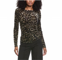 Ramy Brook - Stefania Velvet & Mesh Blouse
