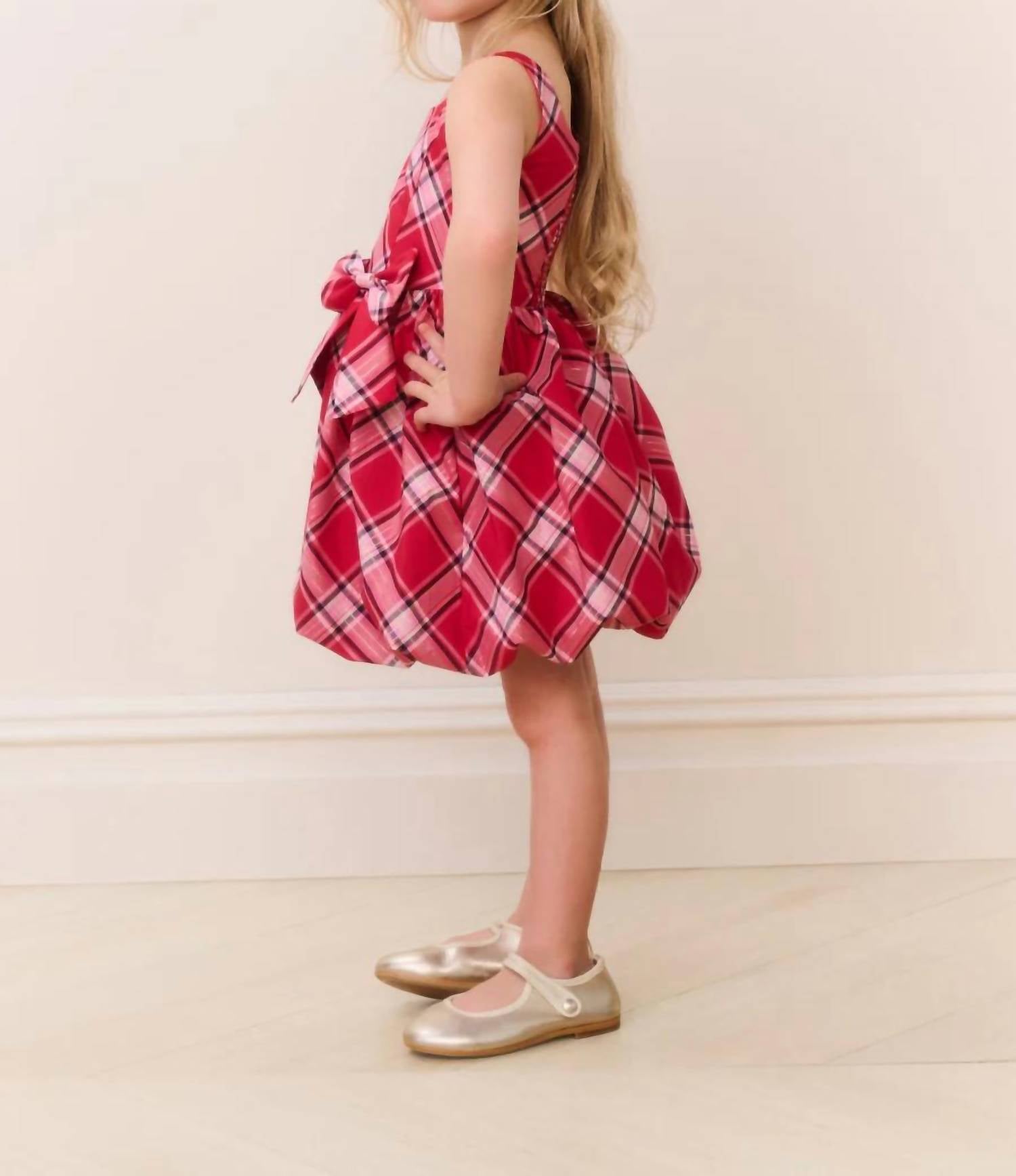 Loveshackfancy - Girl's Mini Tima Tartan Dress