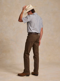 Schaefer Outfitter - Short Sleeve Vintage Cotton Pearl Snap Shirt