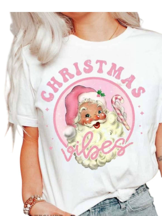 Distressed Vintage Couture - Vintage Santa Tee