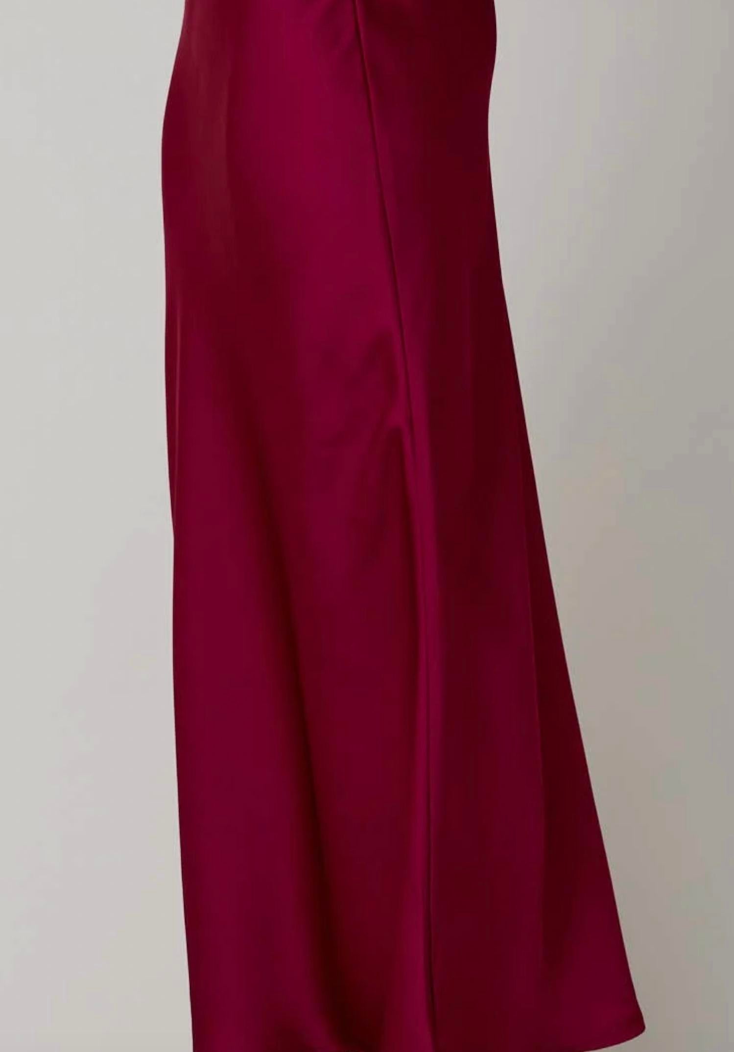 Sunday Edition - Bias Cut Satin Midi Skirt