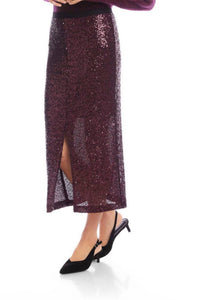 Karen Kane - Women's Sequin Midi Skirt