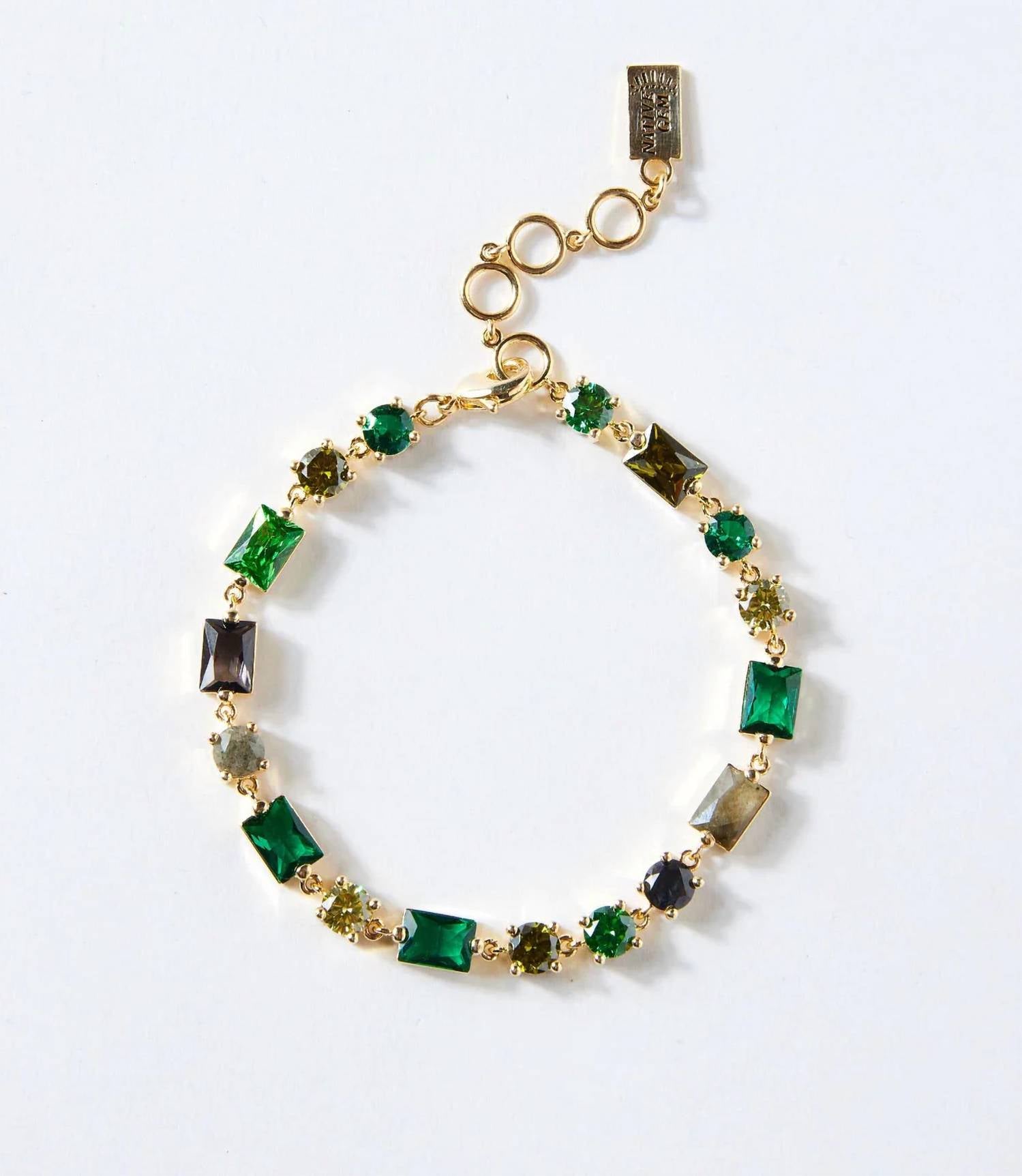 Native Gem - Emerald City Crystal Bracelet