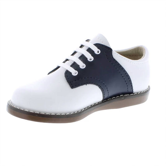 Footmates - Boy's Cheer Saddle Shoe - MEDIUM/WIDE
