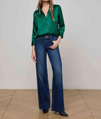 L'Agence - Dani Silk Blouse