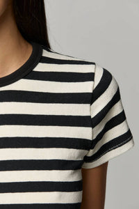 Asher - Rylee Striped Short Sleeve Baby Tee