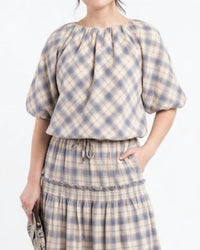 Thml - Plaid Skirt Set