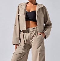 Heroine Sport - Ava Cropped Lightweight Performance Jacket