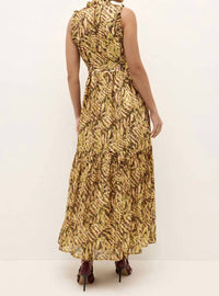 Marie Oliver Alice Midi Dress in wildcat - women's dress - detail view