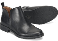 Sofft Women's Beatrice Waterproof Leather Booties in black - women's shoe