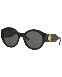 Versace - Women's Ve4380b Medisa Logo Oval Non-polarized Sunglasses