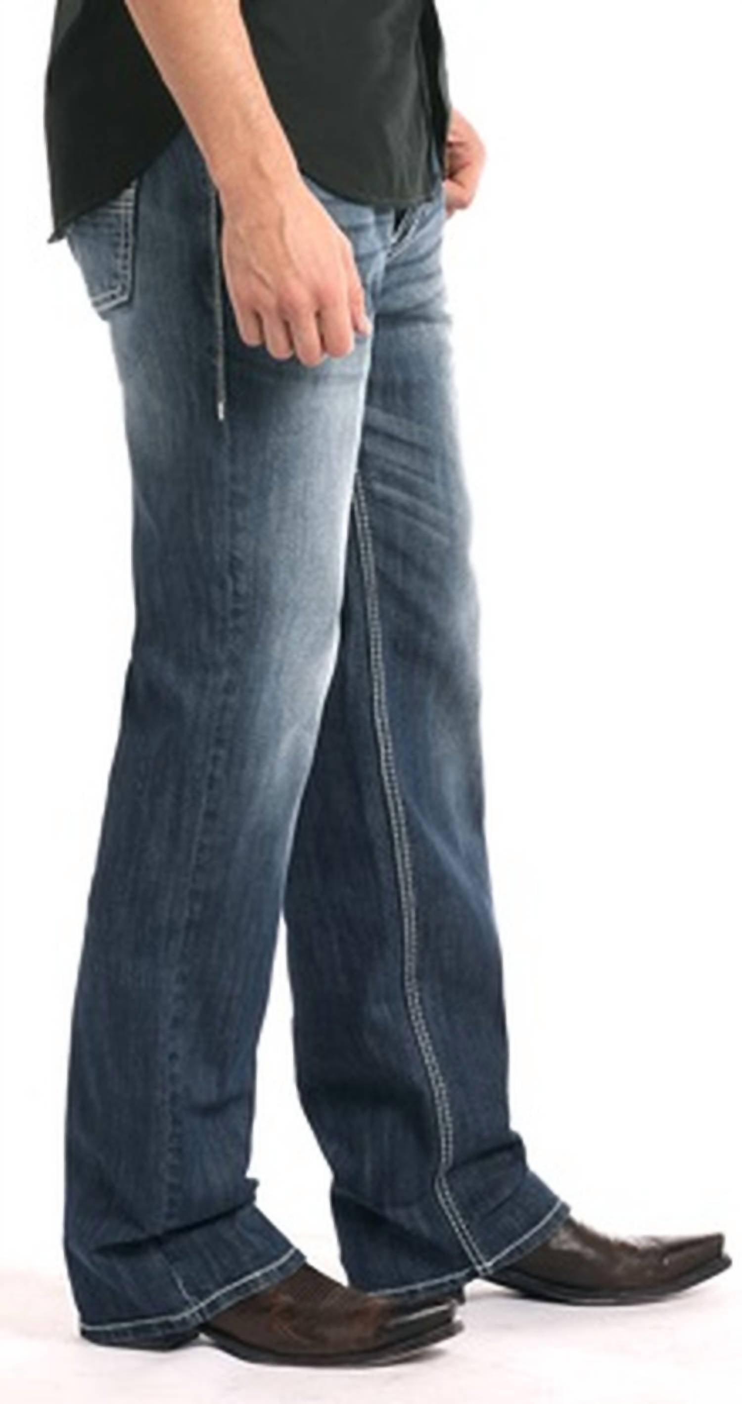 Rock & Roll Denim - Relaxed Fit Stretch Straight Bootcut Jean