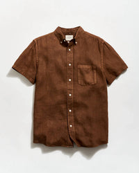 Billy Reid - Short Sleeve Linen Tuscumbia Button Down Shirt
