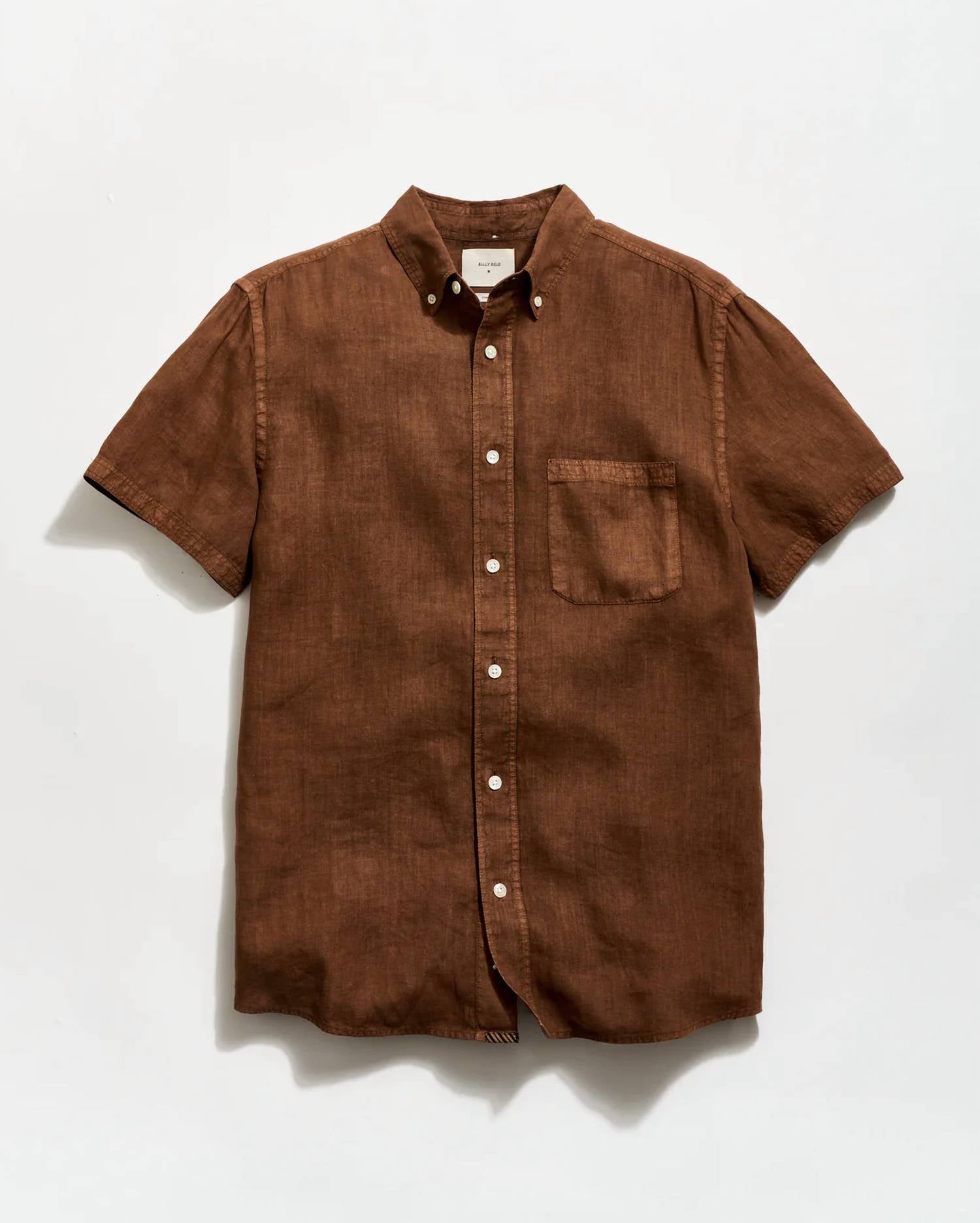 Billy Reid - Short Sleeve Linen Tuscumbia Button Down Shirt