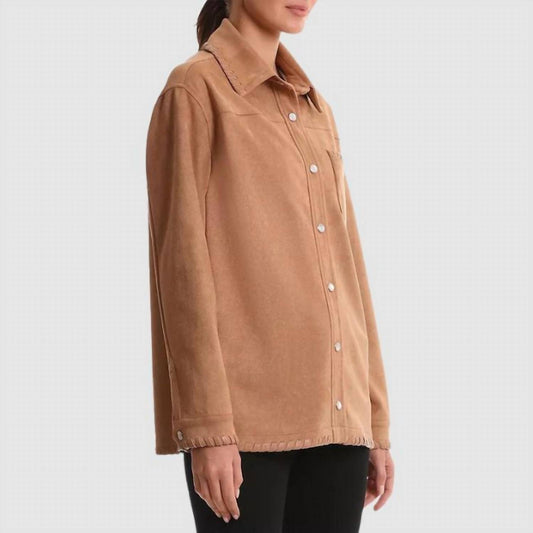 Bagatelle.City - Faux Suede Shacket