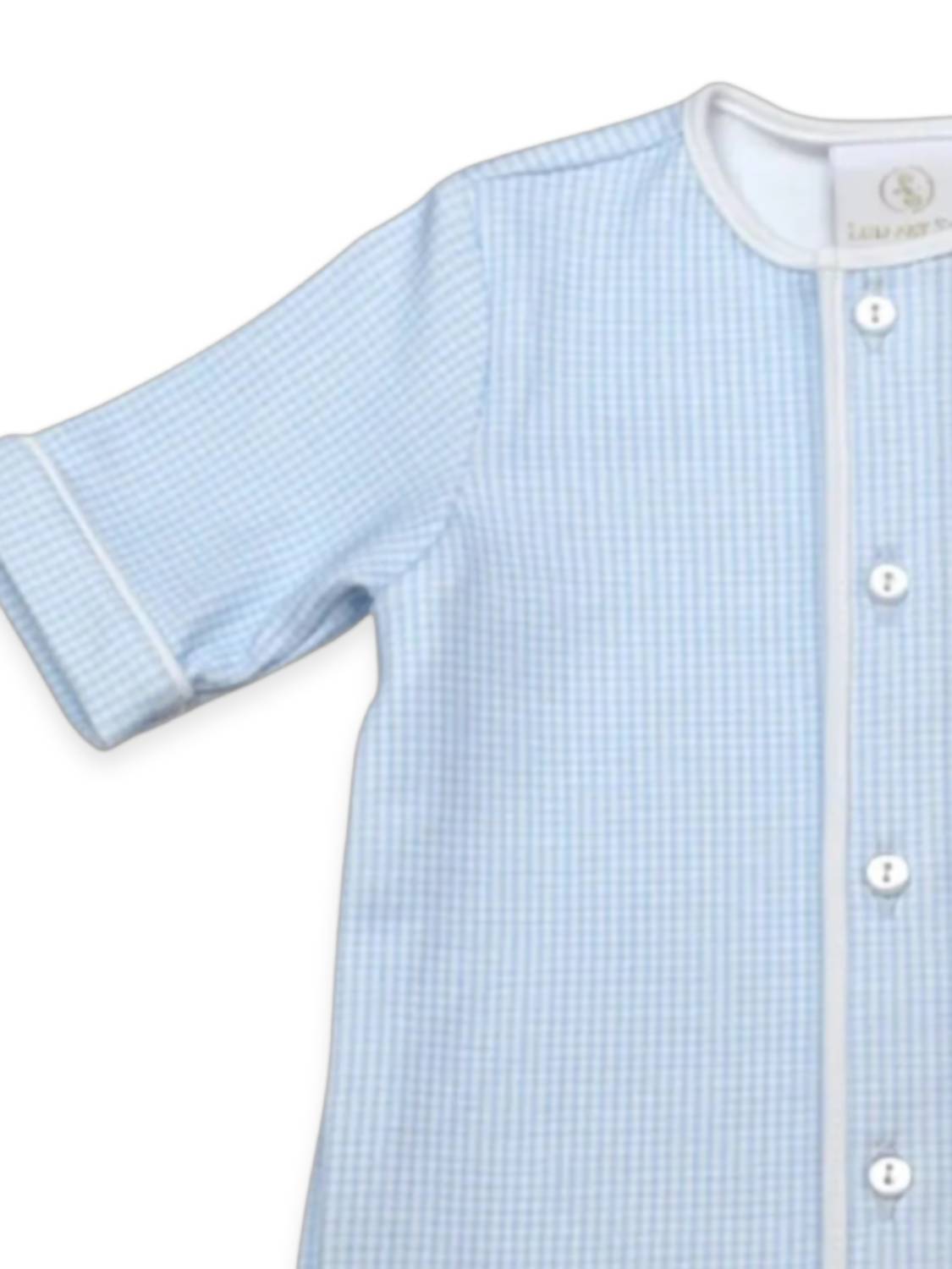 Lullaby Set - Girls' Mini Gingham Day Gown