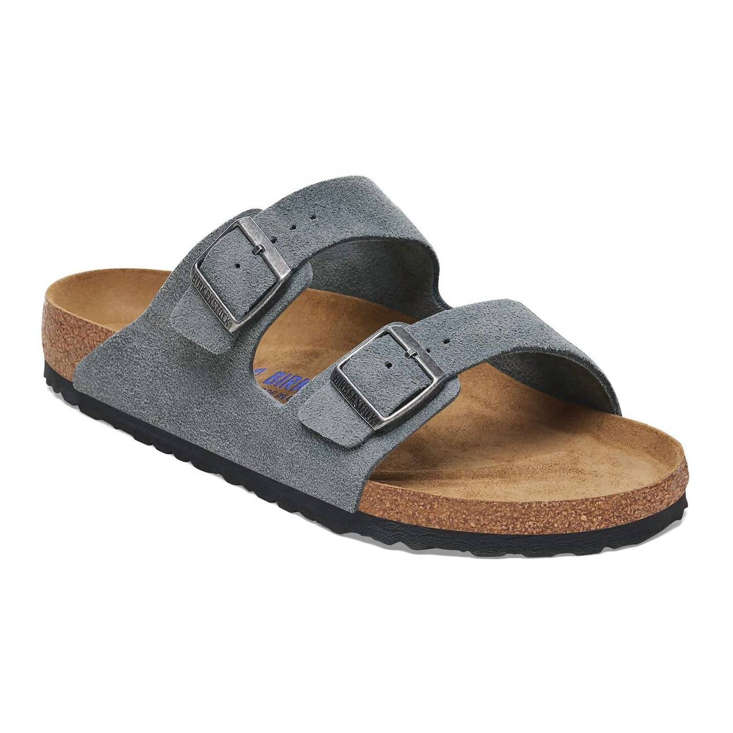 Birkenstock - Men's Arizona Soft Footbed Suede Leather Sandal