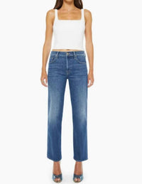 Mother - Mid Rise Rambler Zip Ankle Jeans