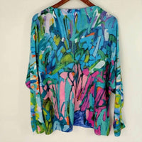 Claire Desjardins - Tunic Watercolor Top - Plus