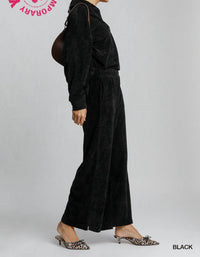 Umgee - Women's Chenille Pants