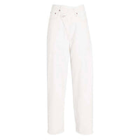 AGOLDE Criss Cross Straight Jeans in element - women's jeans - view 6