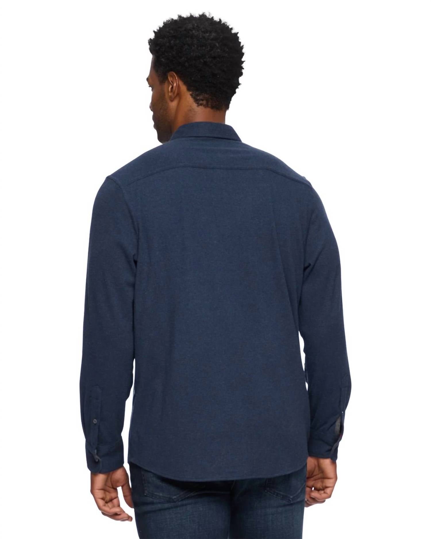 Flags & Anthem - Madeflex Stretch Knit Flannel Shirt