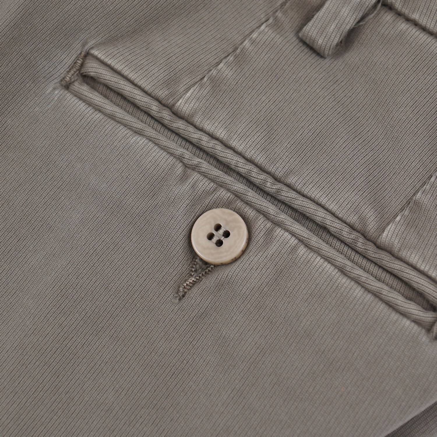 Luigi Borrelli Napoli - Men's Slim-fit Cotton Pants
