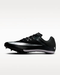 NIKE Unisex Zoom Rival Sprint Track Shoes in black metalic silver black - men's shoe - detail view