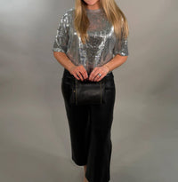 Elan - Sequin Easy-fit Tee