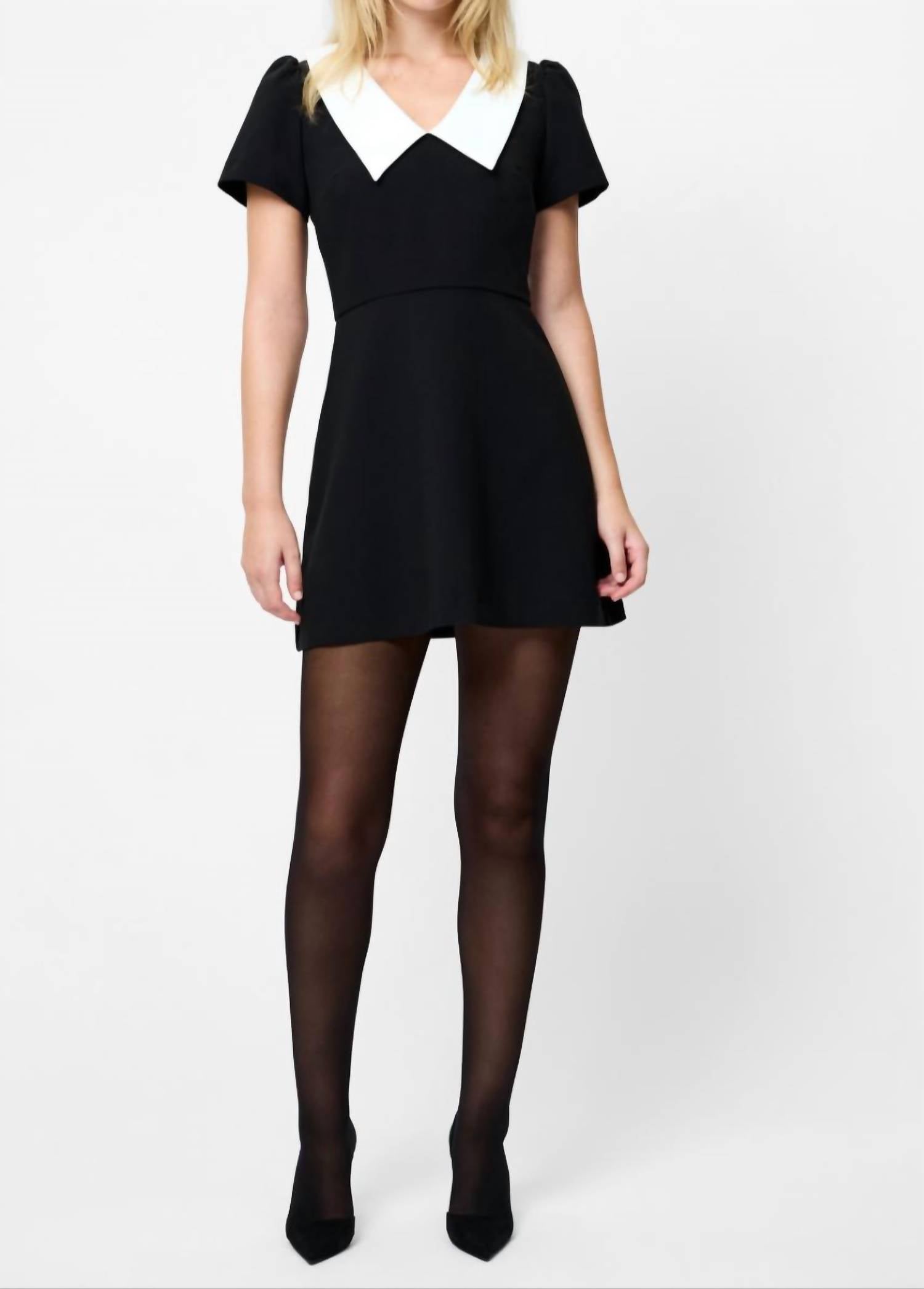 French Connection - Carey Collar Mini Dress