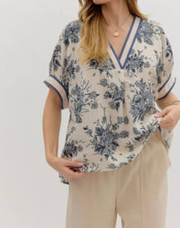 Entro - Baker Floral Top