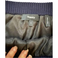 Theory - Textured Crochet Skirt