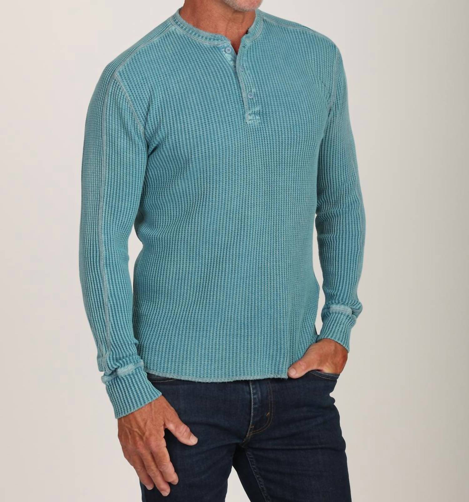 True Grit - Fillmore Chunky Henley Top