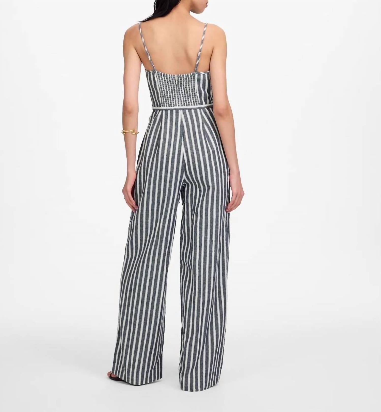 Madewell - Denim Pinstripe Jumpsuit - Petite