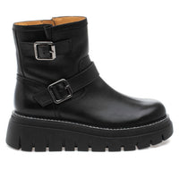 J/Slides - Texas Leather Moto Boot
