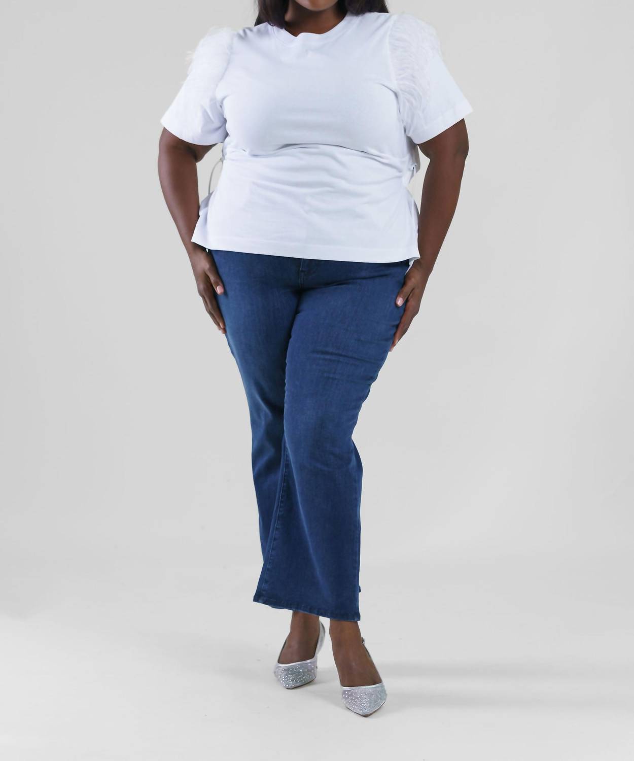 Tanya Taylor - Lydia Feather Top - Plus Size