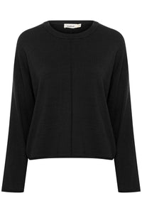Soaked In Luxury - Spina Boxy Fit Tight Knit Pullover Sweater