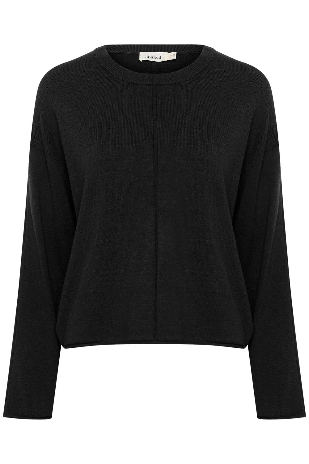 Soaked In Luxury - Spina Boxy Fit Tight Knit Pullover Sweater