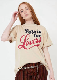Girl Dangerous - Yoga Is For Lovers Boyfriend Tee