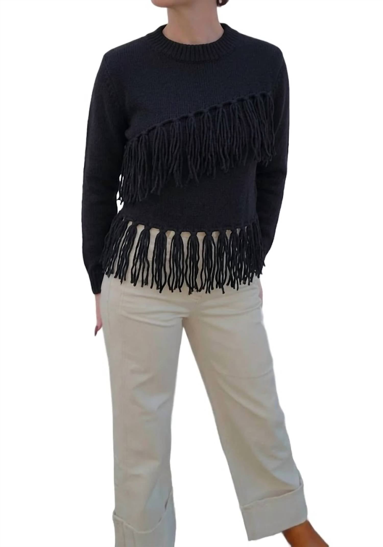 Deluc - Max Fringe Detail Sweater