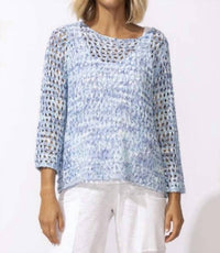 Escape By Habitat - Sea Salt Knit Easy Pullover Sweater