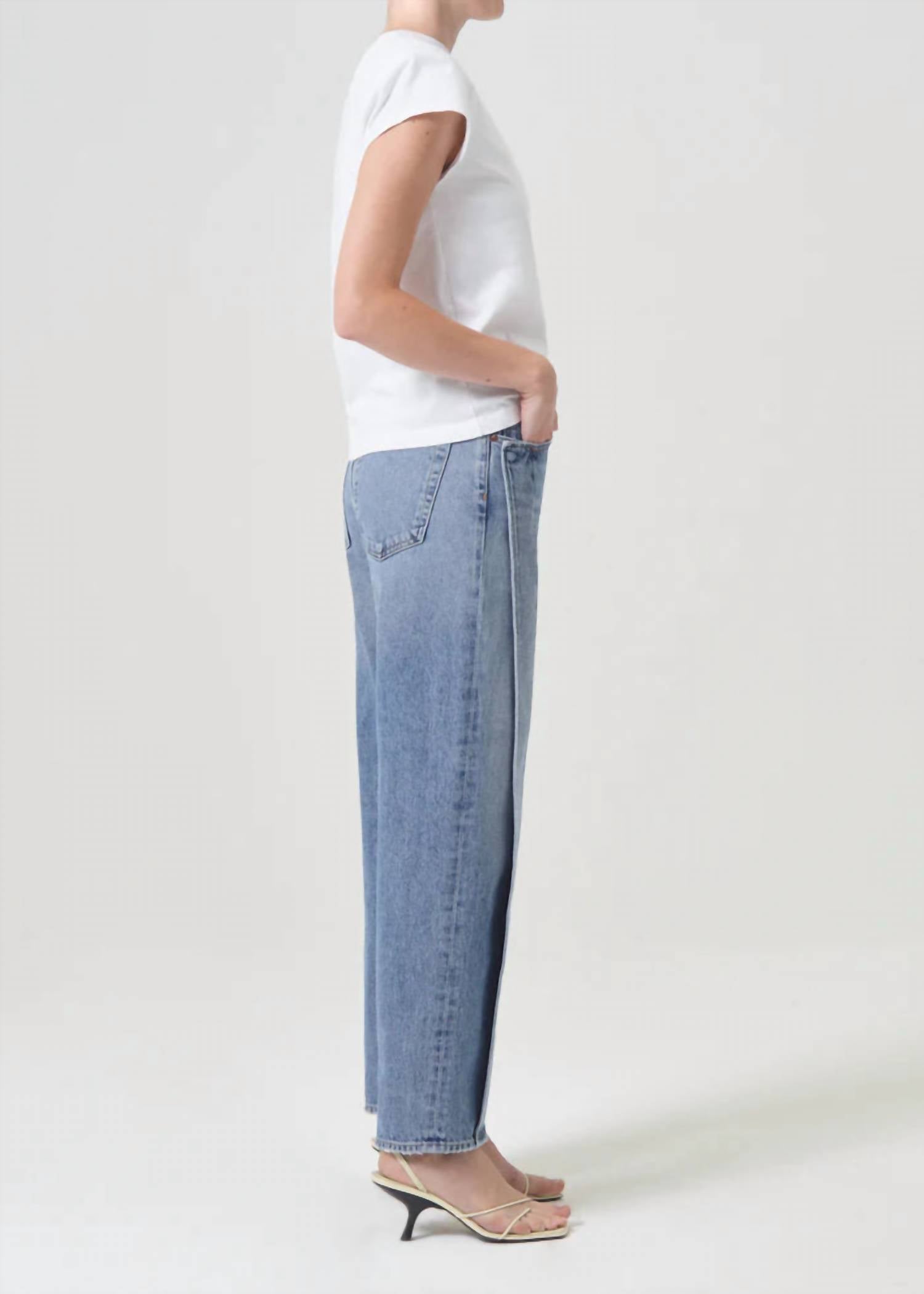 Agolde - The Fold High-rise Jeans