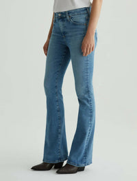 AG Jeans Farrah Boot Mid-rise Bootcut Jean in 18 years avalon - women's jeans - detail view