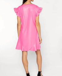 S'Edge - Faux Leather Dress