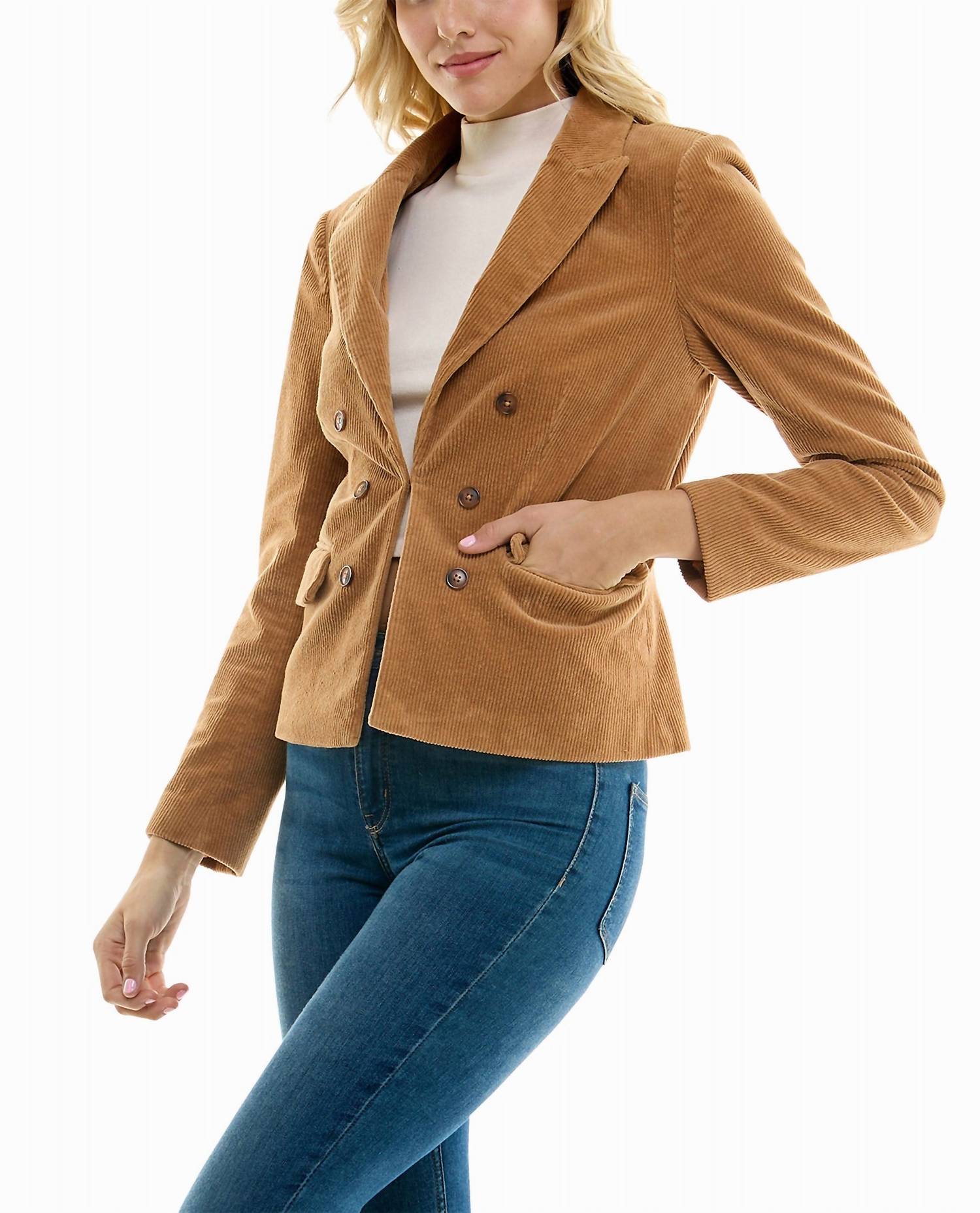 Nicole Miller - Natalie Corduroy Blazer