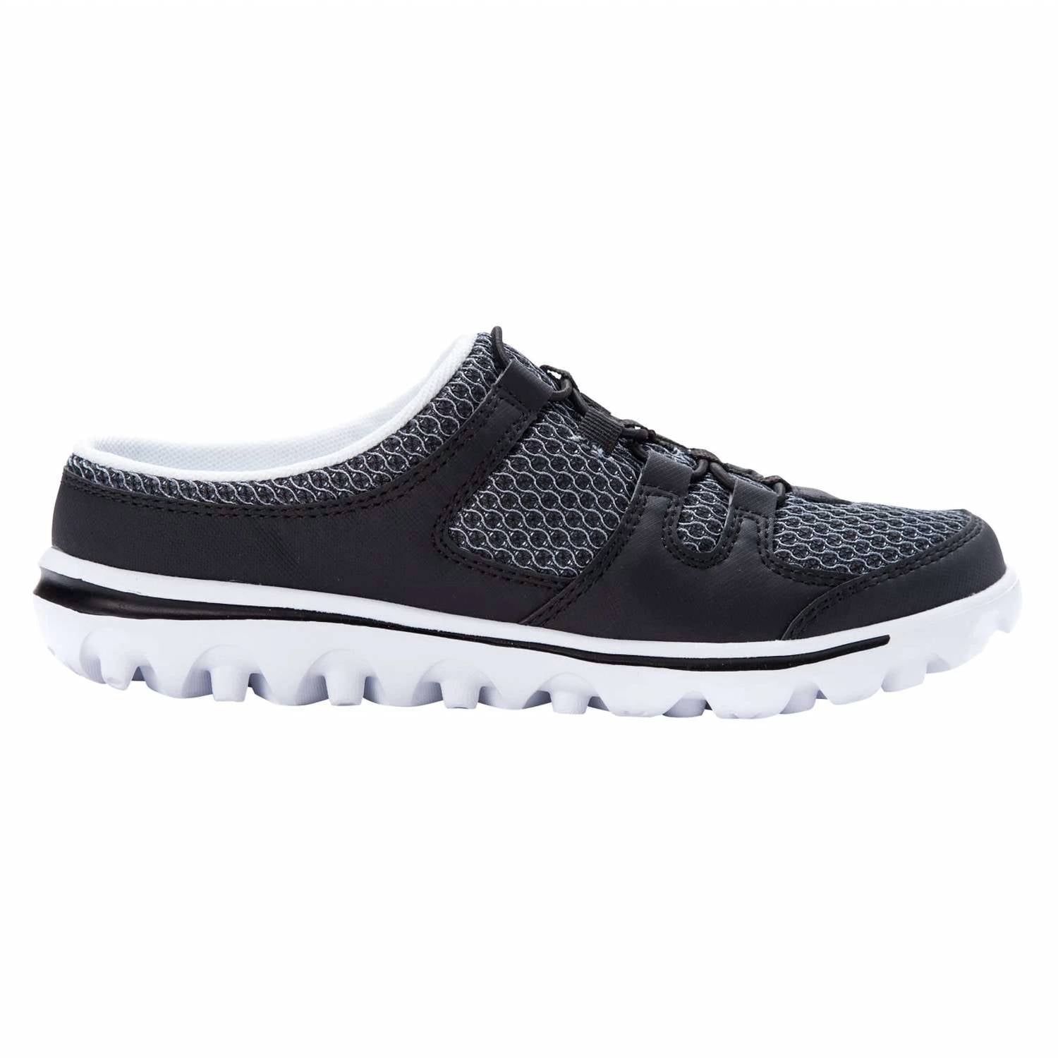 PROPET Women's Travelactiv Slide Mule in black - women's shoe