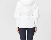 Wideangle - Waggle Half Sleeve Midi Down Jacket