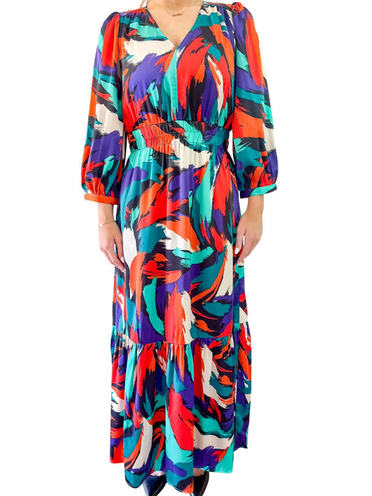 Jade - Spice Stroke Maxi Dress