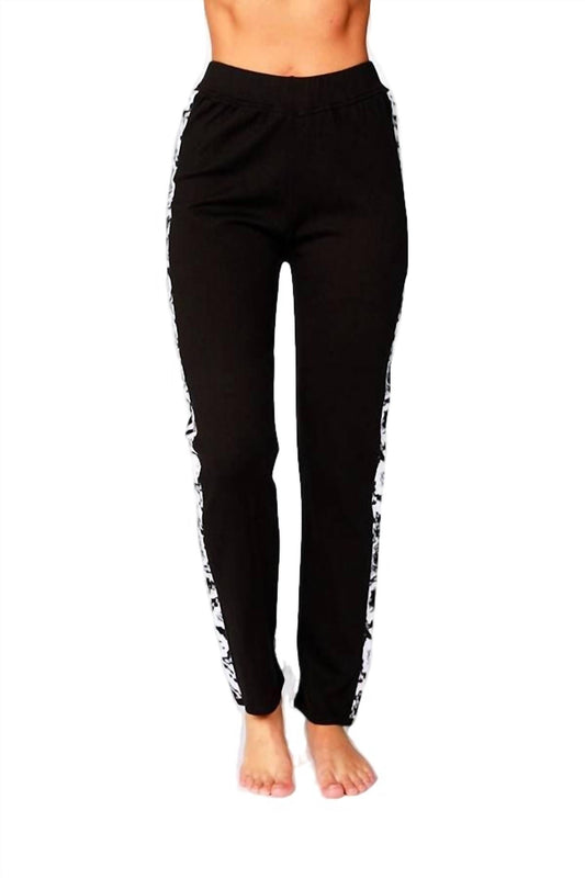 Snake Trim Track Pant