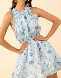Hale Bob - Nala Organza Floral Trim Dress